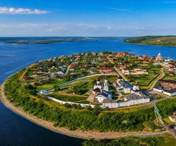 Экскурсия в Свияжск, Раифа,Вселенский Храм (автобус+теплоход)